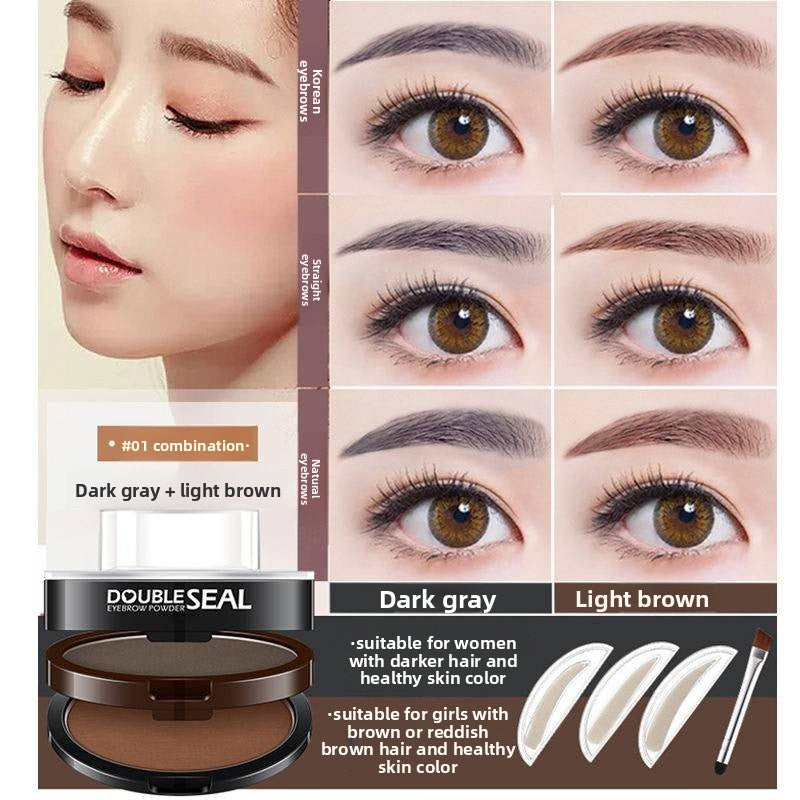 NUÏA Brow Stamp™ | Dual-Ended Powder Stamp & Spoolie