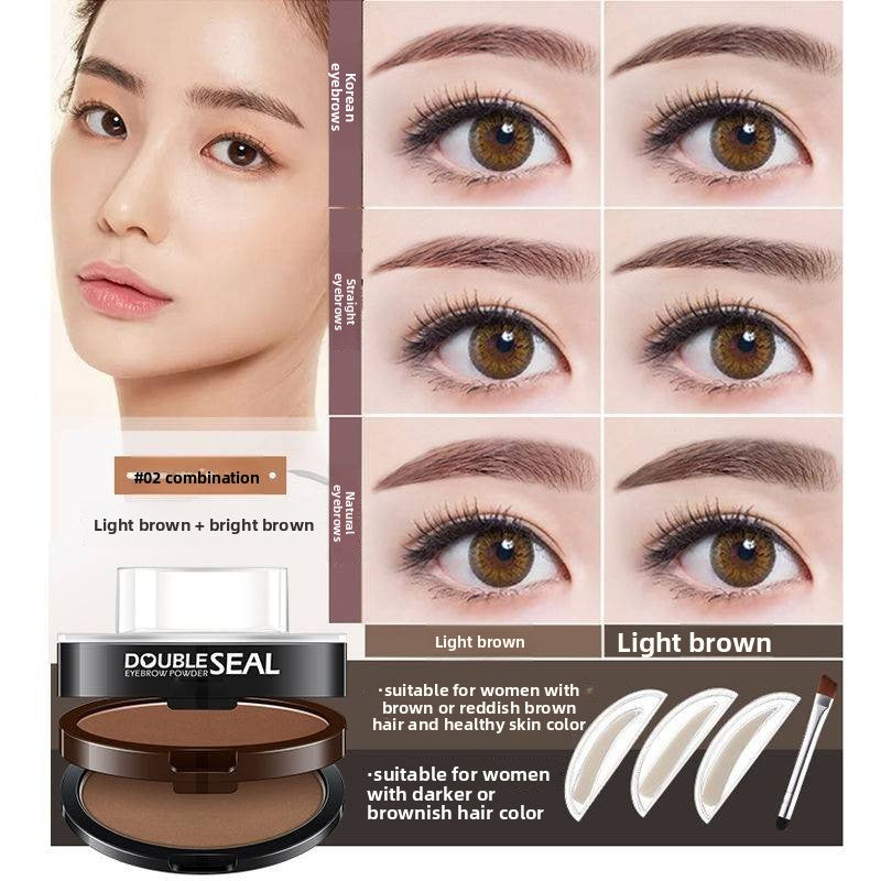 NUÏA Brow Stamp™ | Dual-Ended Powder Stamp & Spoolie