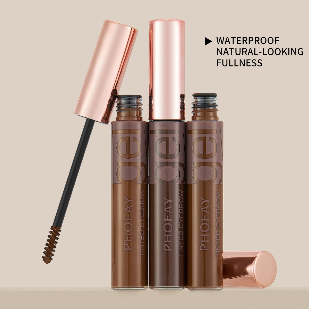 NUÏA Brow Shade™ | Tinted waterproof Brow Gel