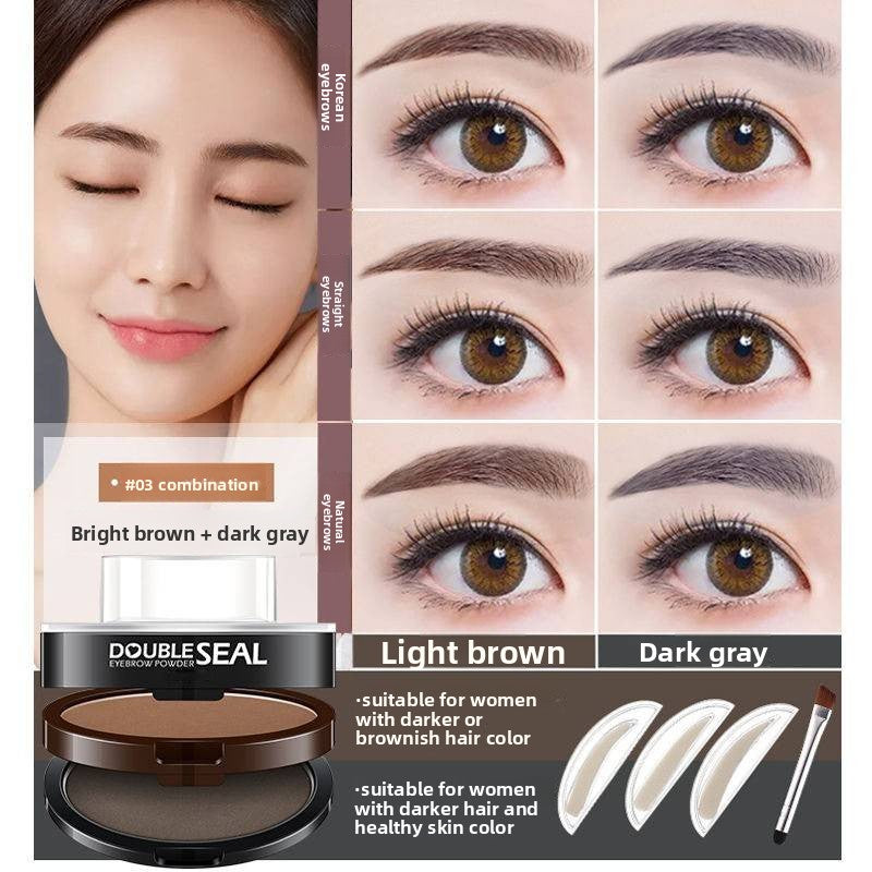 NUÏA Brow Stamp™ | Dual-Ended Powder Stamp & Spoolie