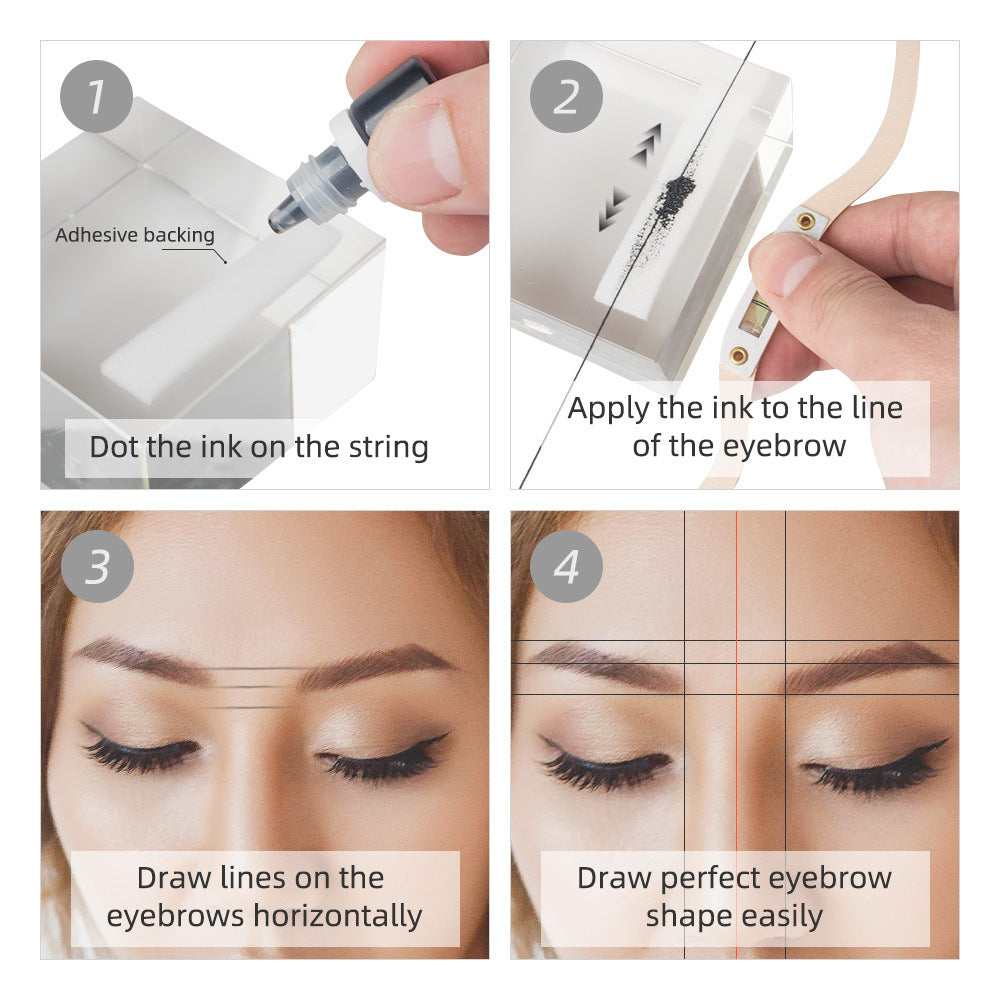 NUÏA Brow Map™ | Brow Mapping Pen & Ruler Kit