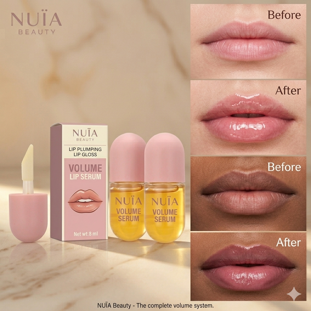 NUÏA Silk™ | Nourishing Lip Plumping Oil