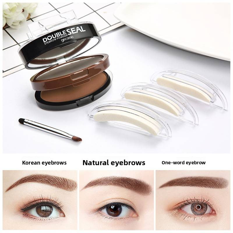 NUÏA Brow Stamp™ | Dual-Ended Powder Stamp & Spoolie